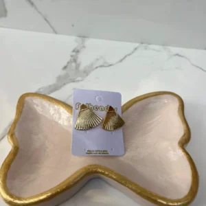 Abanicos pequeños dorado