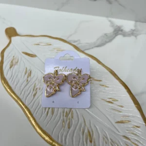 Arbolito de navidad rosa con dorado