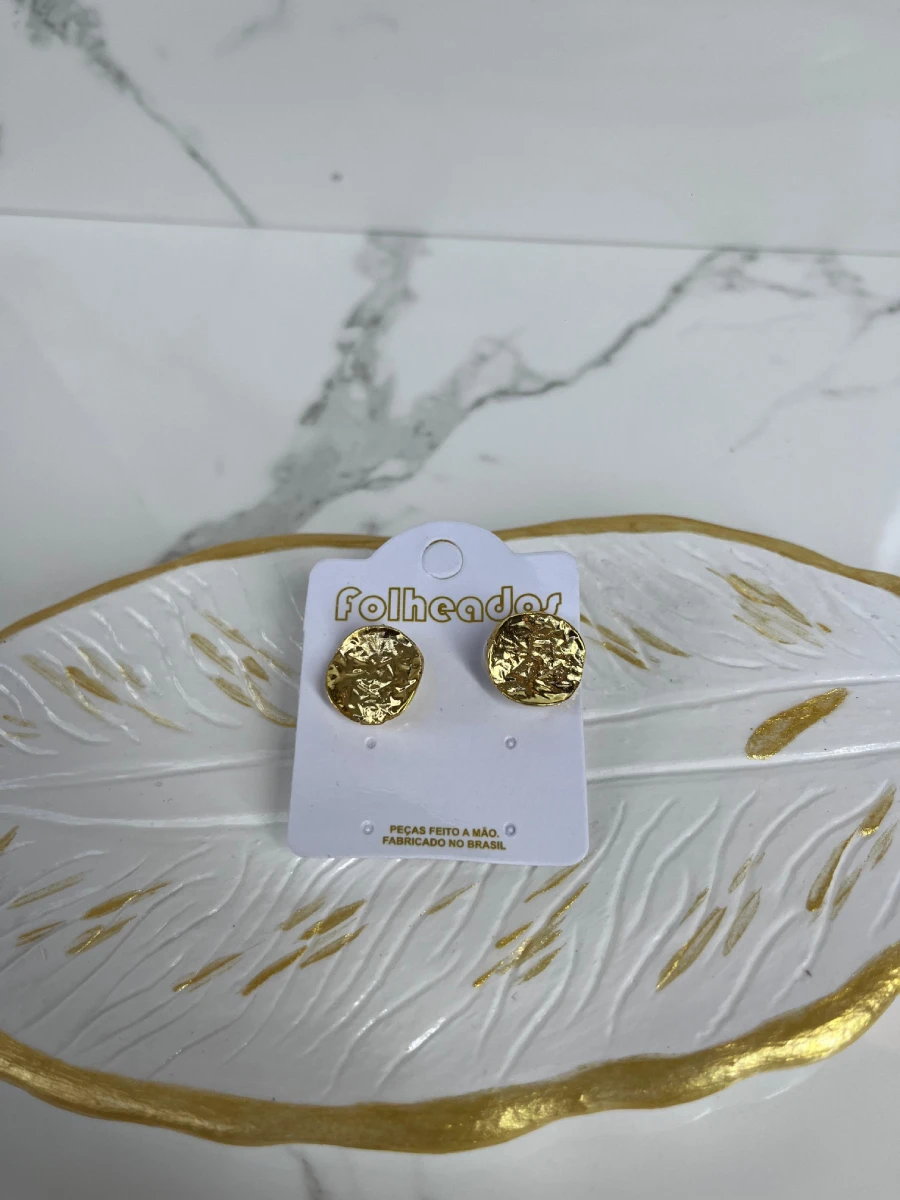 Botoncito chunky pequeño dorado