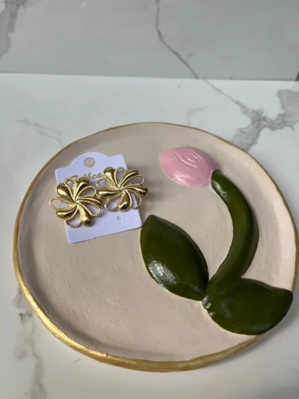 Flor espiral con relleno