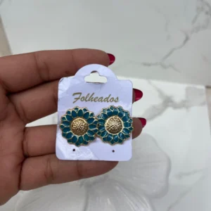Flor pequeña mil hojas verde