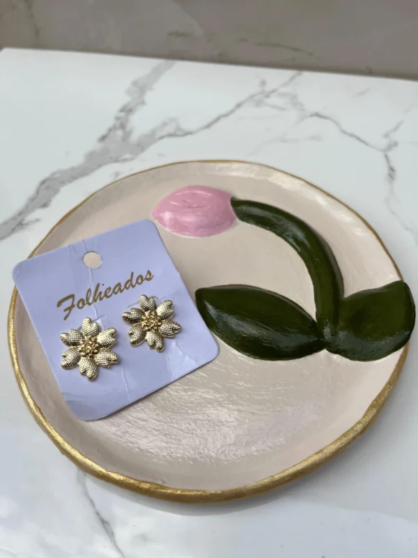 Flor pequeña texturizadas