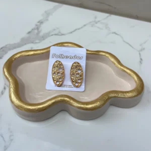 Rectangulito mundo dorado