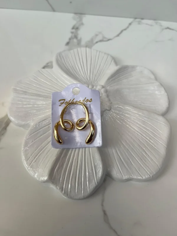 Semi espirales dorados