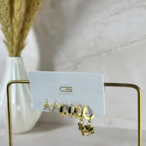 Set dormilona y mariposa verde