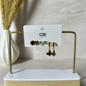 Set flor y mariposa llena