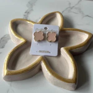 Van cleef rosado bebe lleno con dorado
