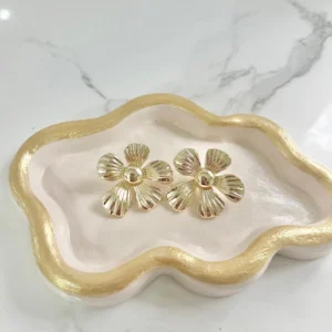 flor 5 puntas gorditas con rayas