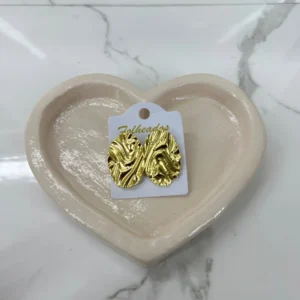 Botón chynky oval dorado