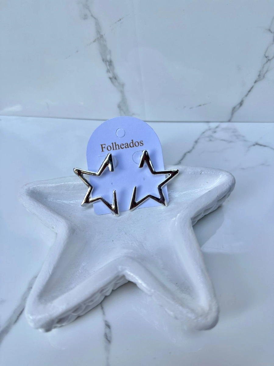 Media estrellas plateada