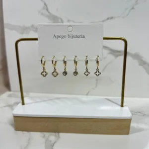 Set dormilonas van cleef doradas