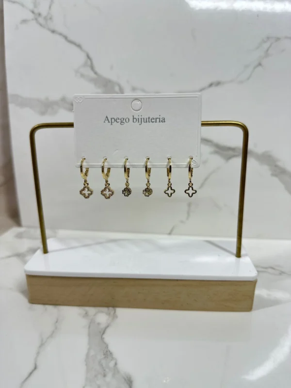 Set dormilonas van cleef doradas
