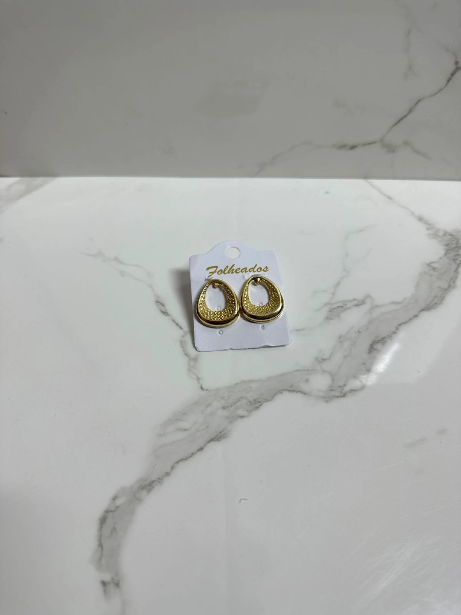 Argollitas pequeñas ovaladas