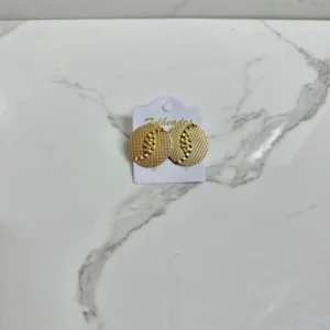 Botones grandes con grietas dorado