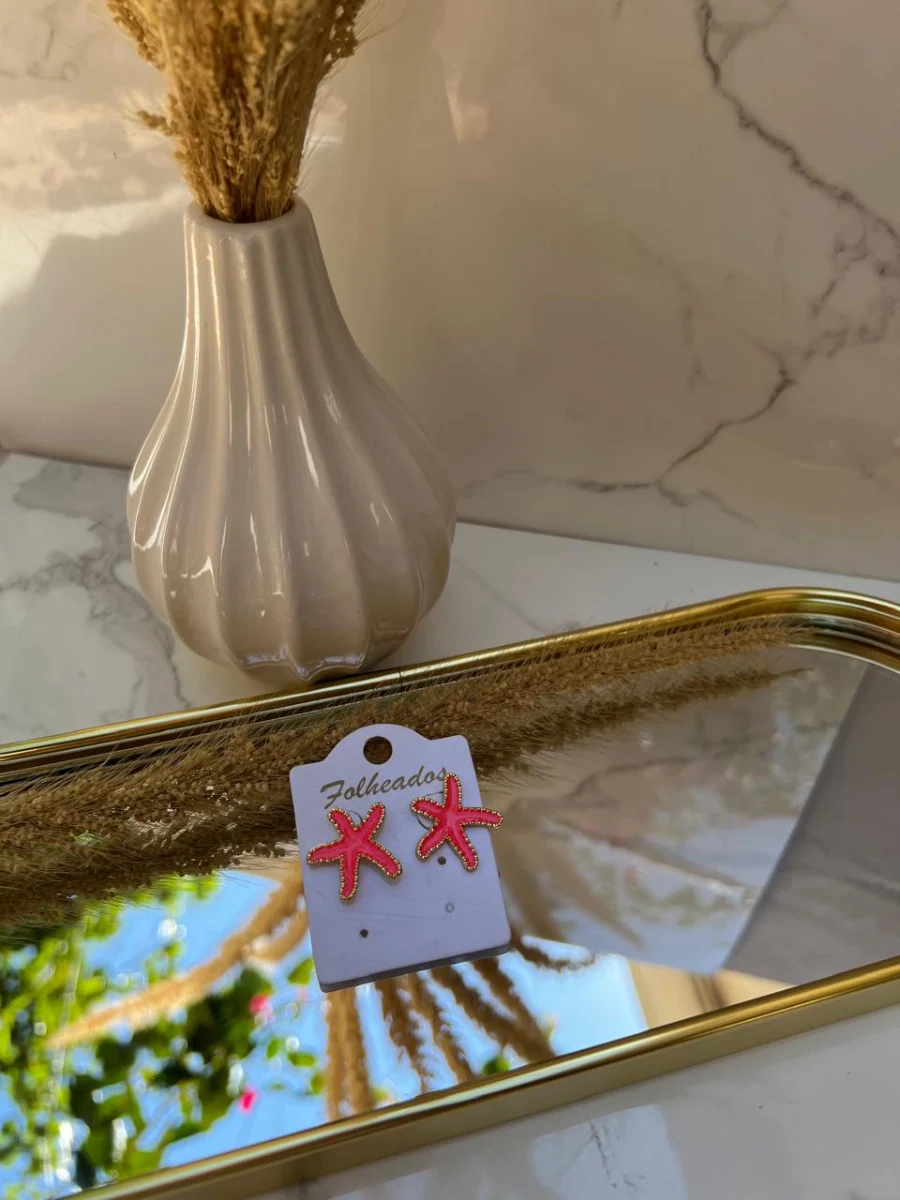 Estrellita de mar rosada