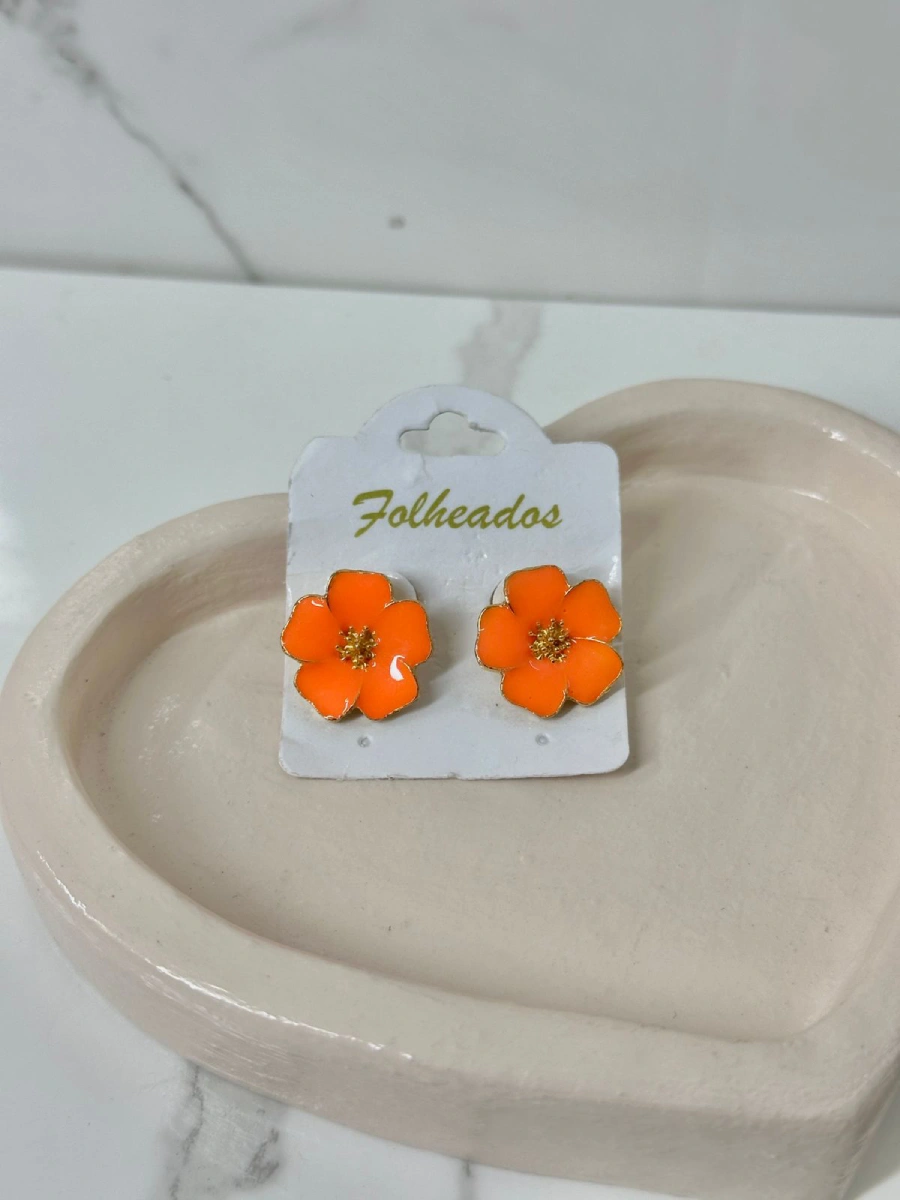 Florcita pequeña naranja