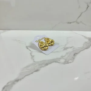 Gotita arrugada dorada