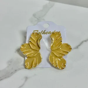 Media flor grande mostaza