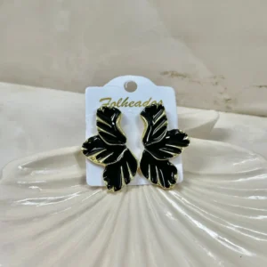 Media flor grande negra