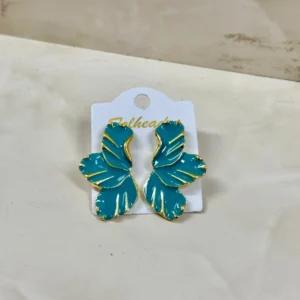 Media flor grande verde