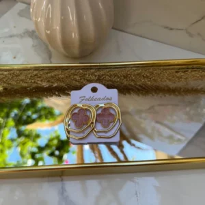 Van cleef rosado con dorado