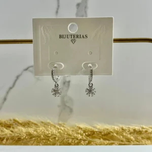 Dormilona con circón 0019 plateado