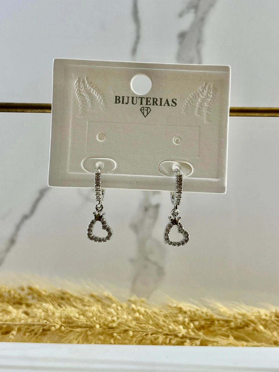 Dormilona con circón 0018 plateado