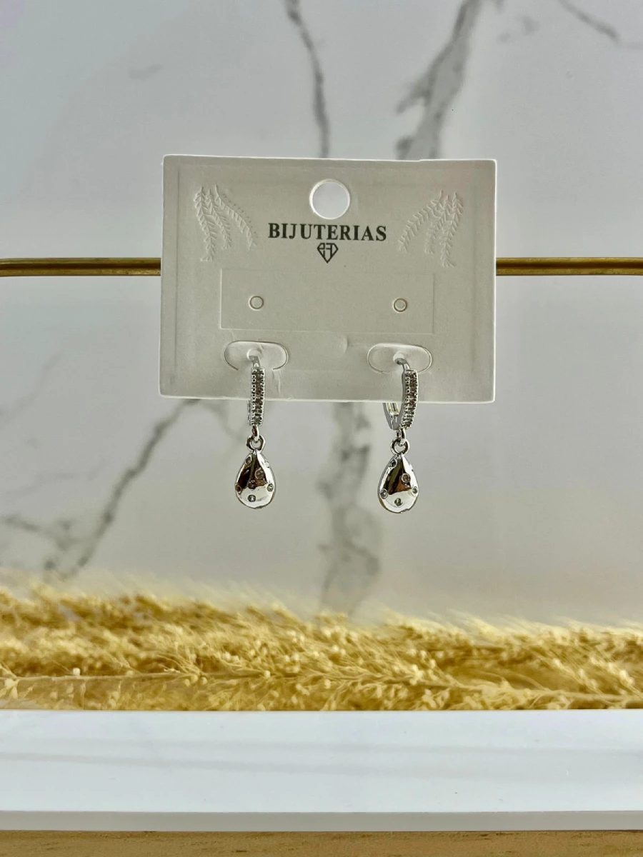 Dormilona con circón 0023 plateado