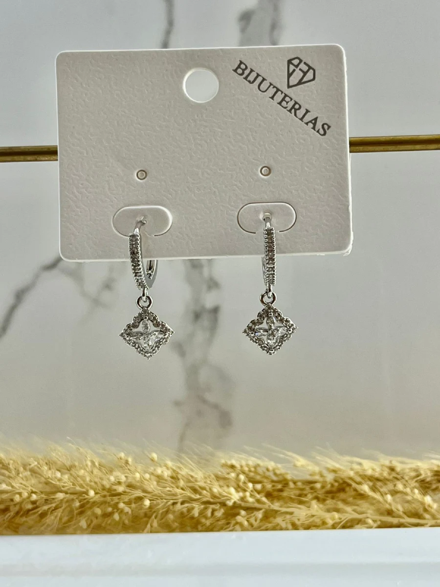 Dormilona con circón 0008 plateado